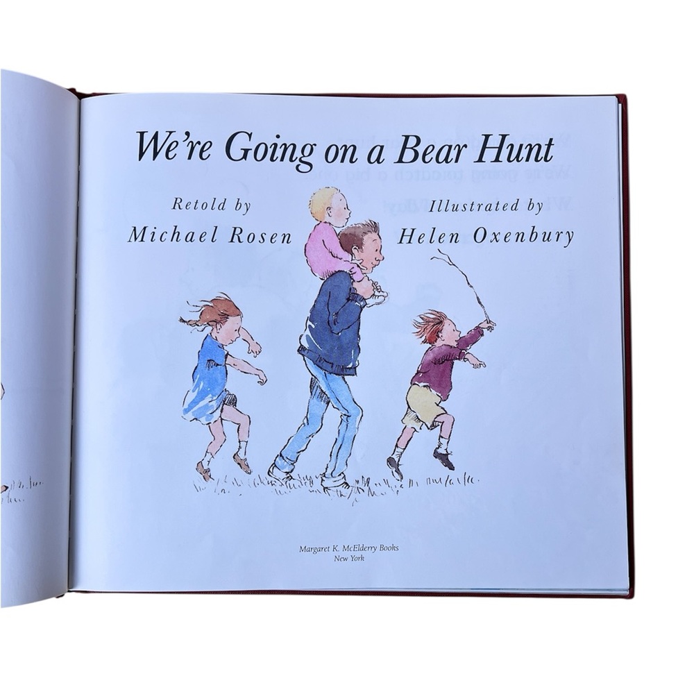We’re Going on a Bear Hunt Michael Rosen First American Edition 1989‎ Hardcover